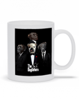 Taza personalizada con 4 mascotas 'The Dogfathers'