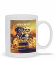Taza personalizada para 2 mascotas 'Barking Bad'