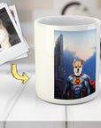 Taza personalizada para mascotas 'Super Dog'