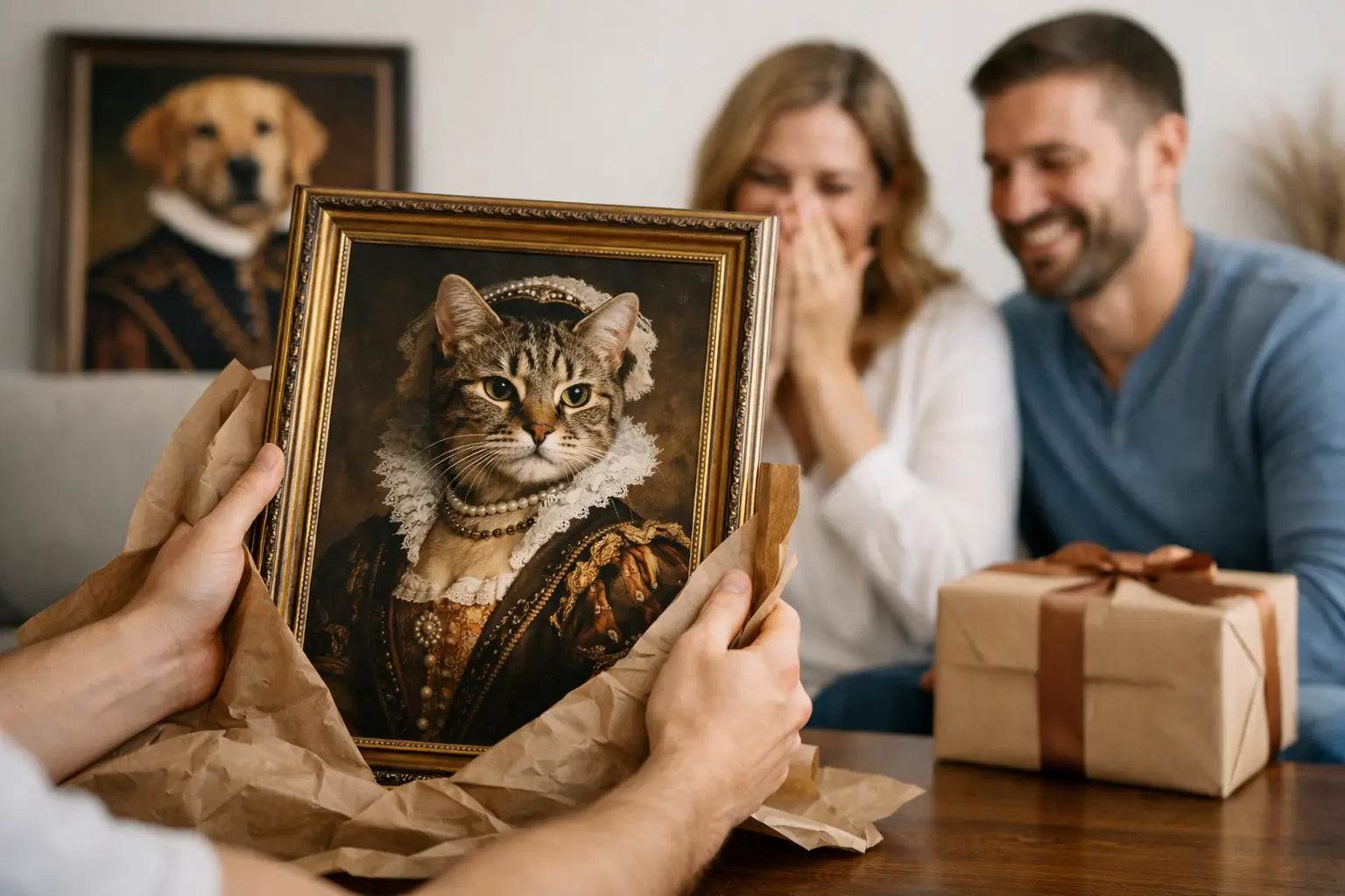 Why a Renaissance Pet Portrait Gift Wins
