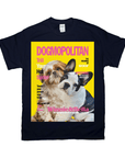 Camiseta personalizada con 2 mascotas 'Dogmopolitan'