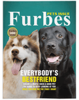 'Furbes' Manta Personalizada para 2 Mascotas