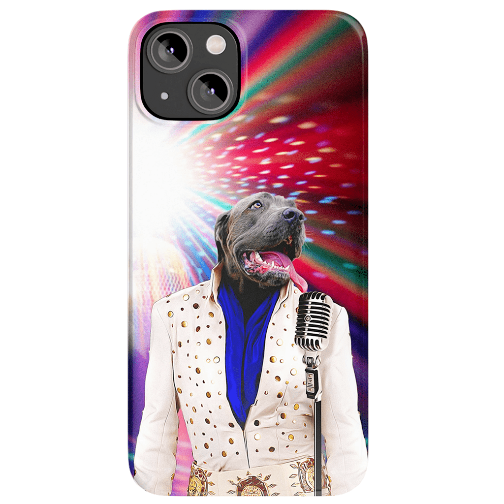 Funda para teléfono personalizada &#39;Elvis Pawsley&#39;