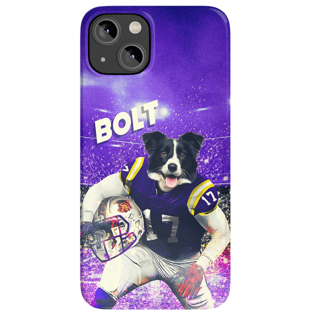 Funda para teléfono personalizada &#39;Louisiana State Doggos&#39;