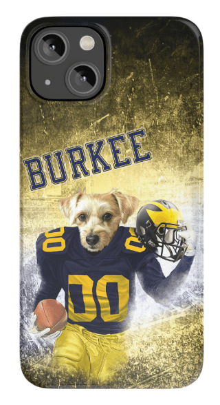 Funda para teléfono personalizada &#39;Michigan Doggos&#39;