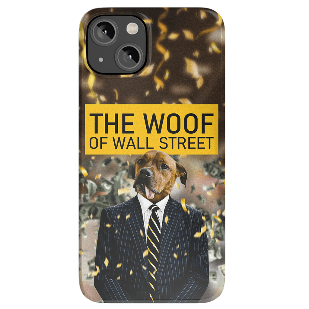 Funda para móvil personalizada &#39;La trama de Wall Street&#39;