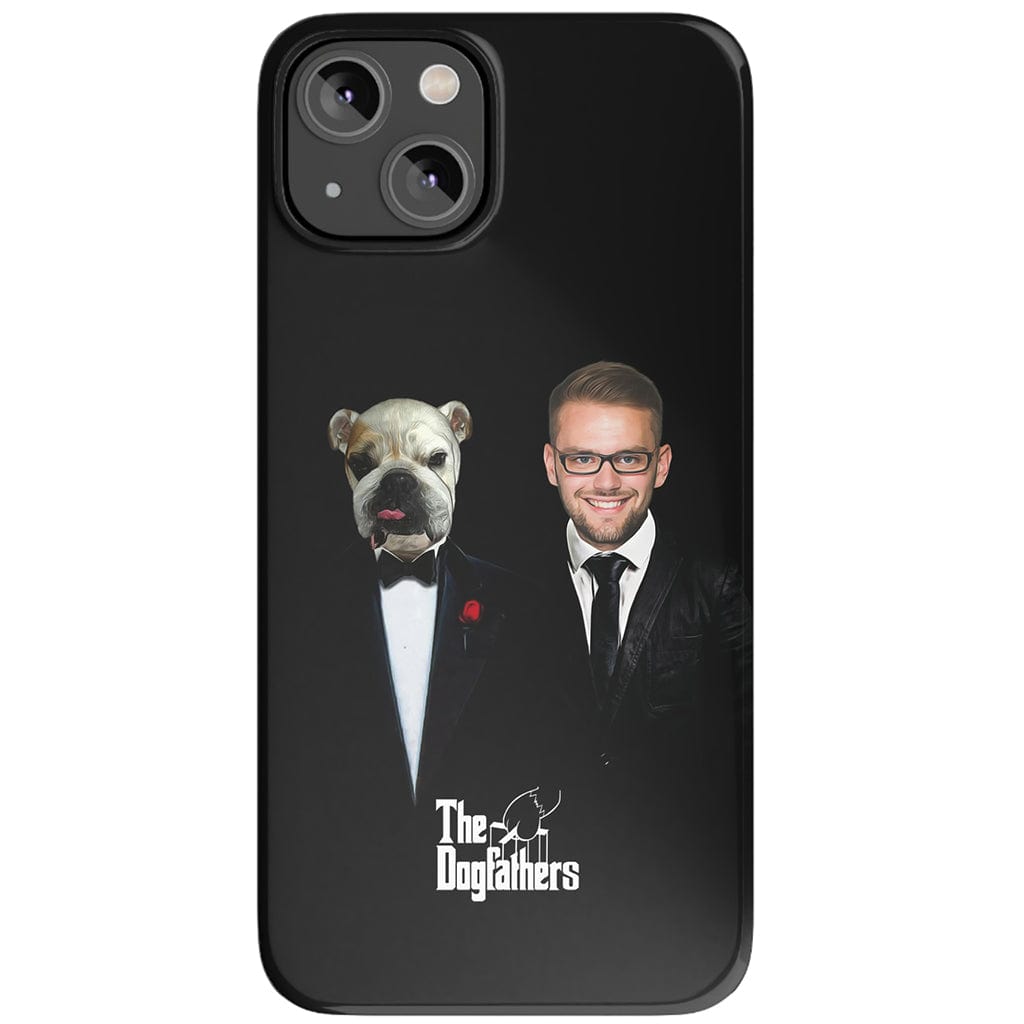 Funda personalizada para teléfono humano o mascota &#39;The Dogfathers&#39;