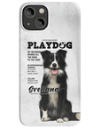 Funda para teléfono personalizada 'Playdog'