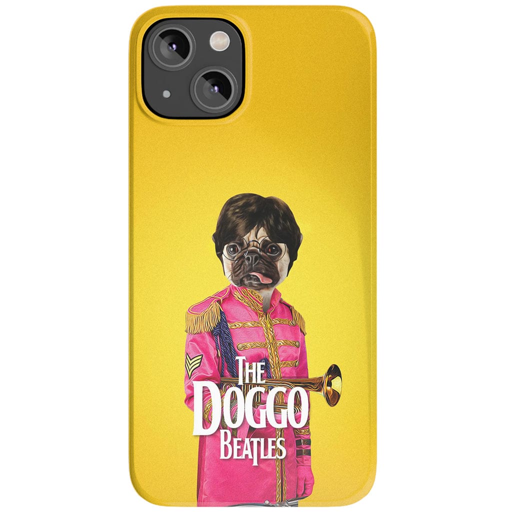 Funda personalizada para teléfono con 2 mascotas &#39;The Doggo Beatles&#39;