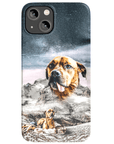 Funda para teléfono personalizada 'Majestic Snowy Mountain'