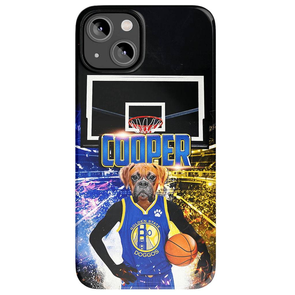 Funda para teléfono personalizada &#39;Golden State Doggos&#39;