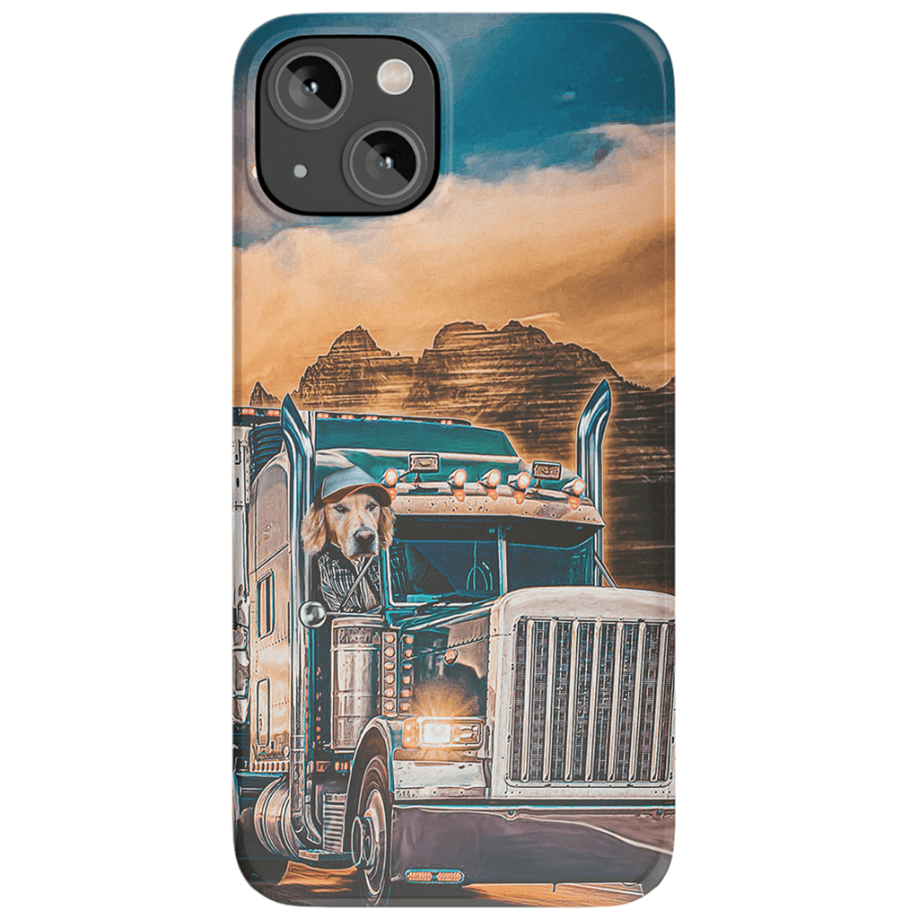 Funda para móvil personalizada &#39;El camionero&#39;