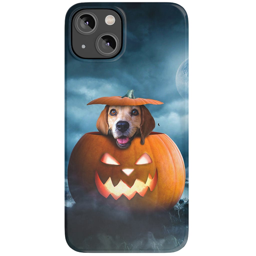 Funda para móvil personalizada &#39;The Pawmpkin&#39;