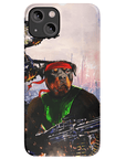 Funda para teléfono personalizada 'Rambo Doggo'