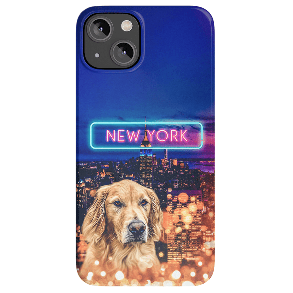 Funda para móvil personalizada &#39;Doggos de Nueva York&#39;