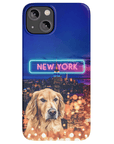 Funda para móvil personalizada 'Doggos de Nueva York'