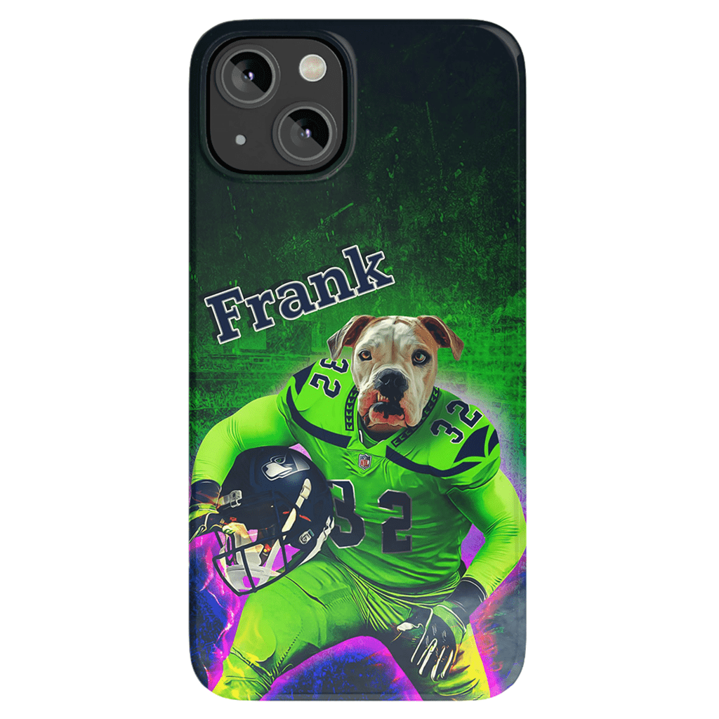 Funda personalizada para teléfono con perro &#39;Seattle Doggos&#39;