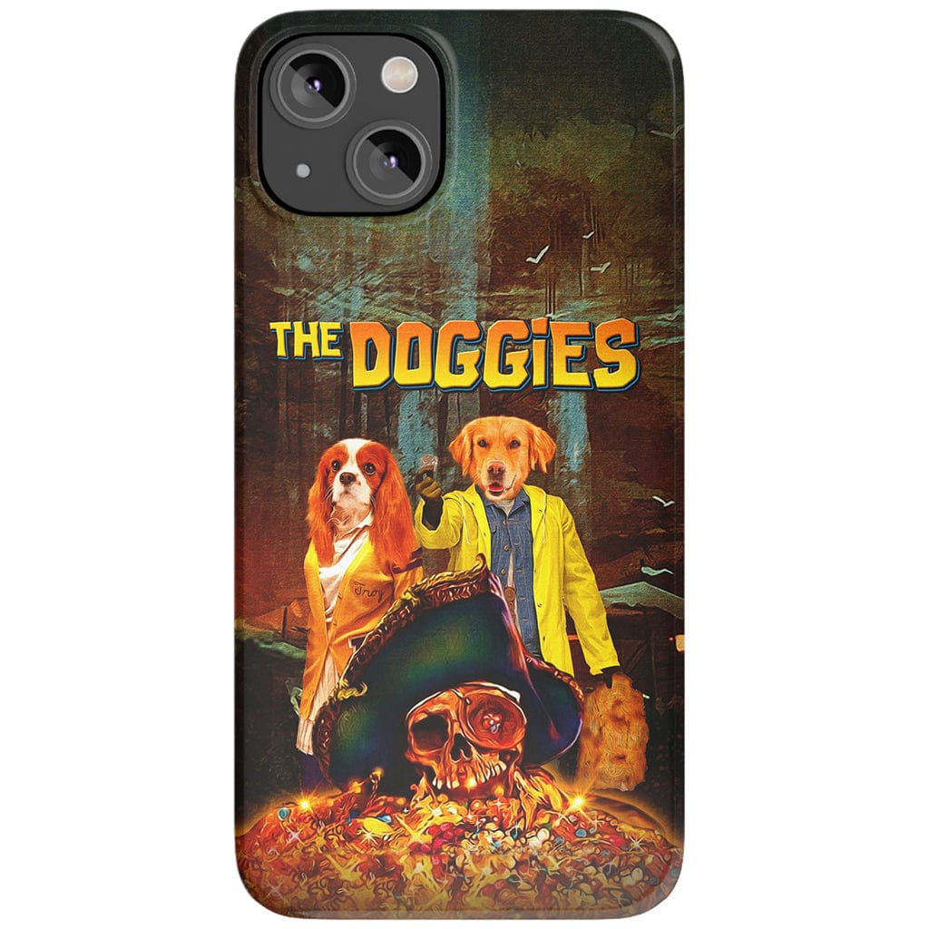 Funda personalizada para teléfono con 2 mascotas &#39;The Doggies&#39;