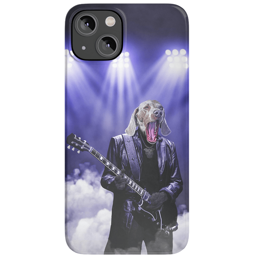 Funda para móvil personalizada &#39;El Rockero&#39;