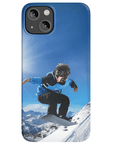 Funda para móvil personalizada 'El snowboarder'