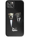 Funda personalizada para teléfono con 2 mascotas 'The Dogfathers'