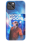 'Dr. Funda de teléfono personalizada Woof (masculino)