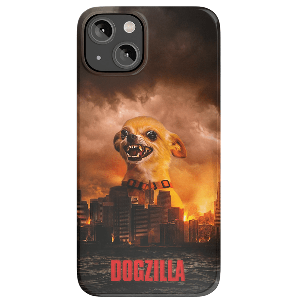 Funda para móvil personalizada &#39;Dogzilla&#39;