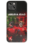 'Portugal Doggos' Funda personalizada para teléfono con 2 mascotas