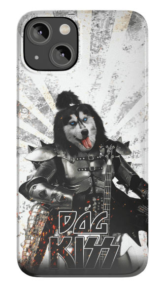 Funda para móvil personalizada &#39;Kiss Doggo&#39;