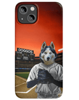 Funda para móvil personalizada 'El jugador de béisbol'