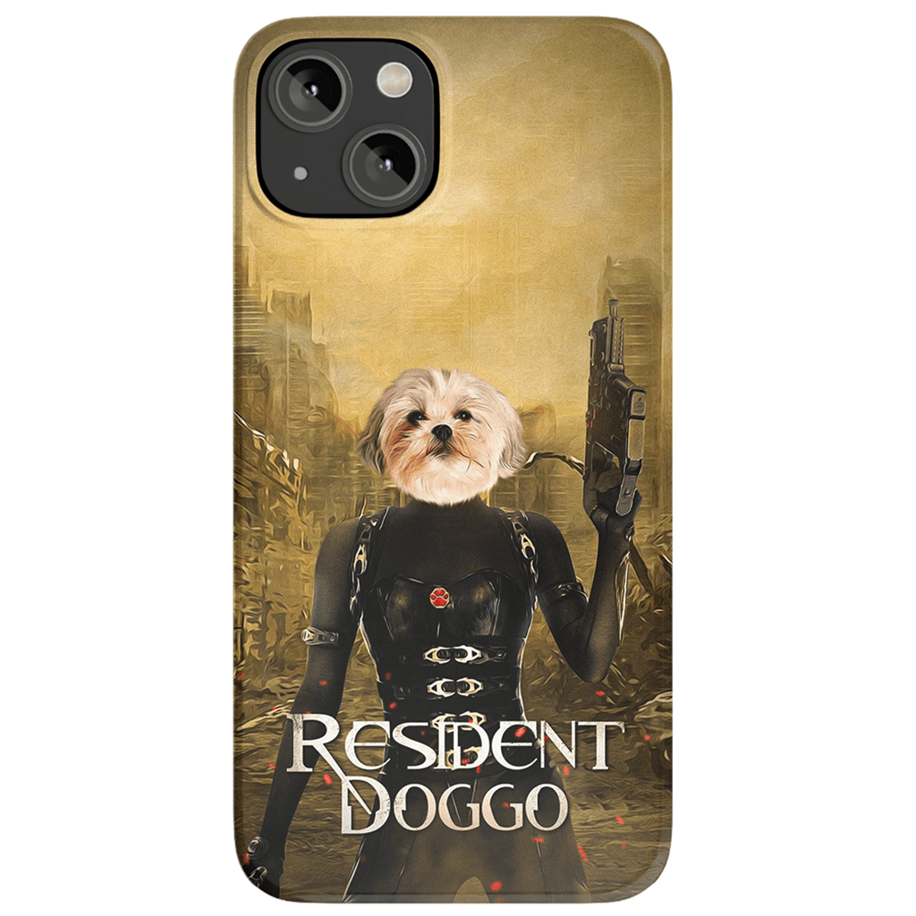 Funda para teléfono personalizada &#39;Resident Doggo&#39;