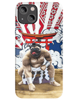 Funda para móvil personalizada 'El luchador de sumo'