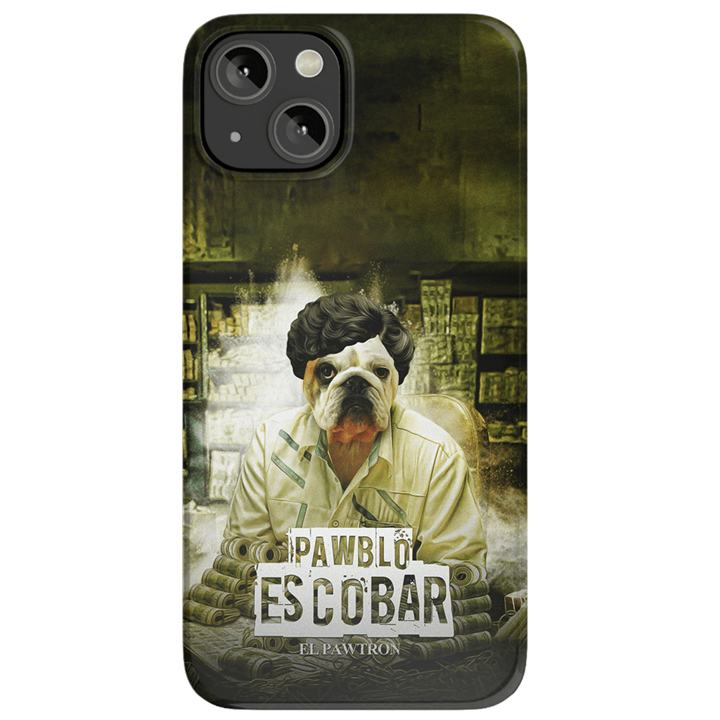 Funda para móvil personalizada &#39;Pawblo Escobar&#39;