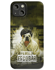 Funda para móvil personalizada 'Pawblo Escobar'