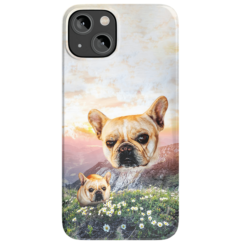 Funda para teléfono personalizada &#39;Majestic Mountain Valley&#39;