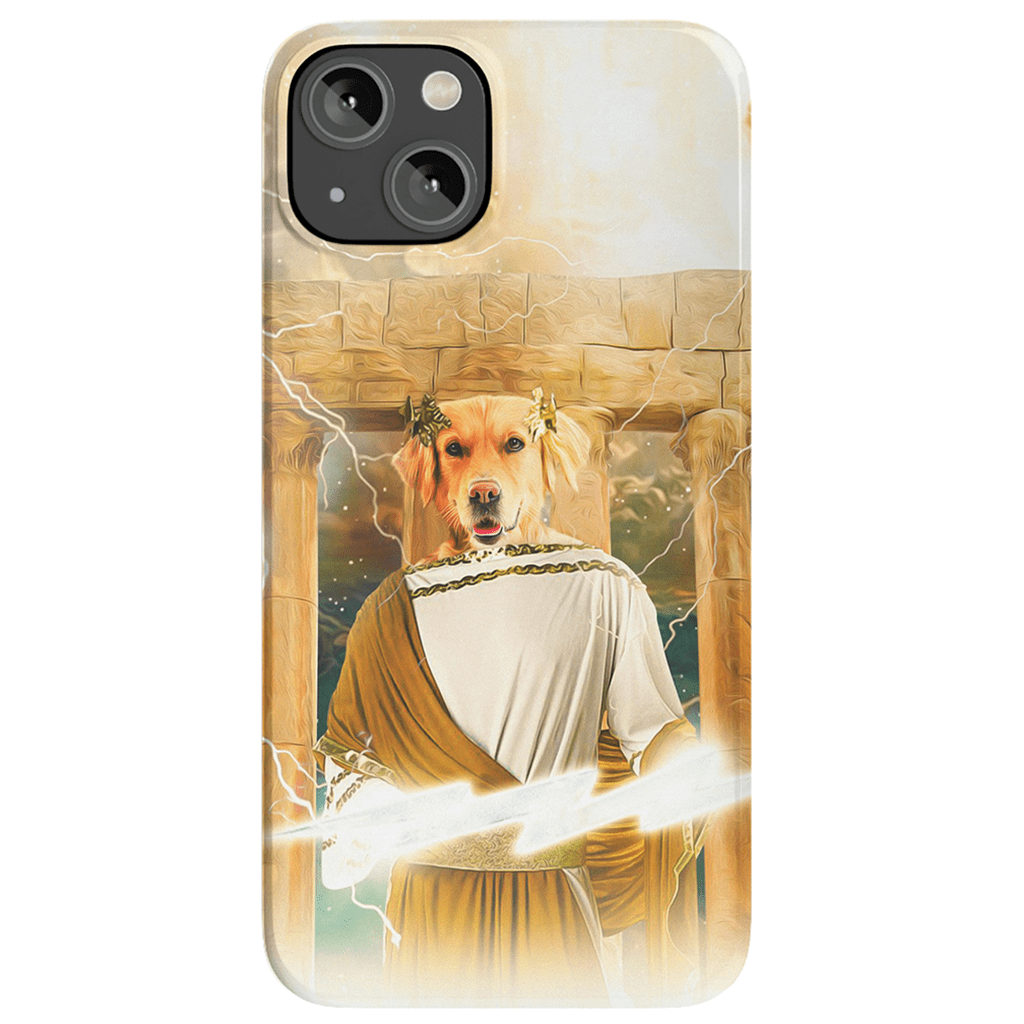 Funda para móvil personalizada &#39;Zeus Doggo&#39;