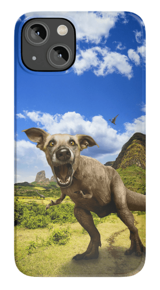 Funda para móvil personalizada &#39;Pawasaurus Rex&#39;