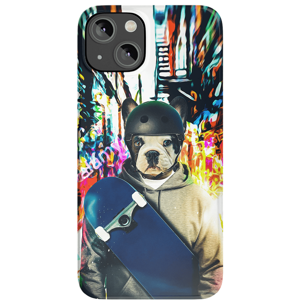 Funda para móvil personalizada &#39;El skater&#39;