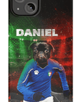 Funda para móvil personalizada 'Italia Doggos Soccer'