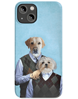 'Step-Doggos' Funda personalizada para teléfono con 2 perros