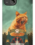 Funda para móvil personalizada 'Jurassic Meow'