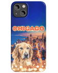 Funda para teléfono personalizada 'Doggos Of Chicago'