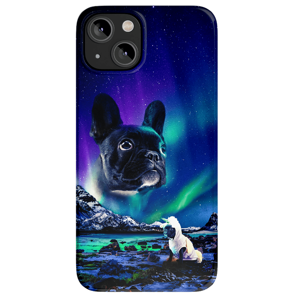 Funda para móvil personalizada &#39;Majestic Northern Lights&#39;