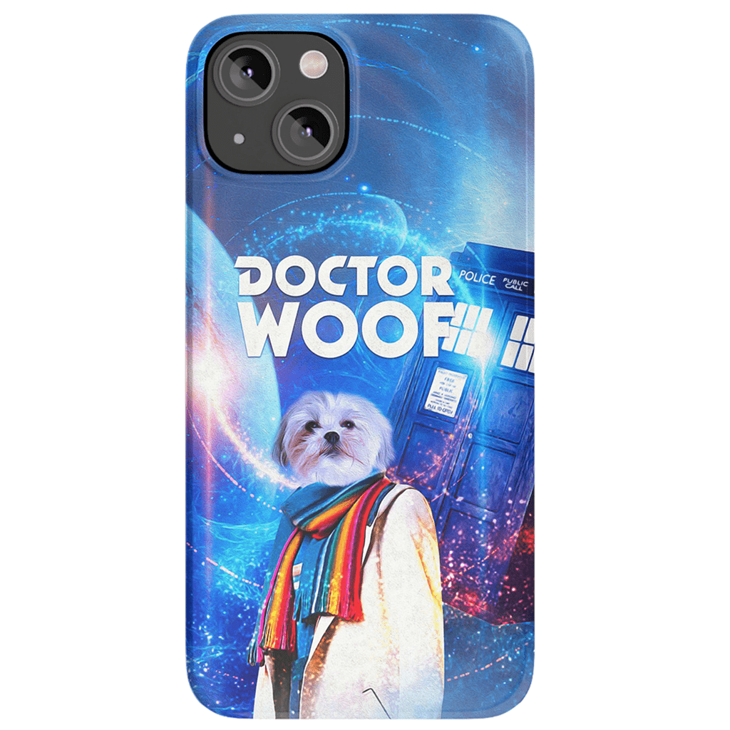 &#39;Dr. Funda de teléfono personalizada Woof (mujer)