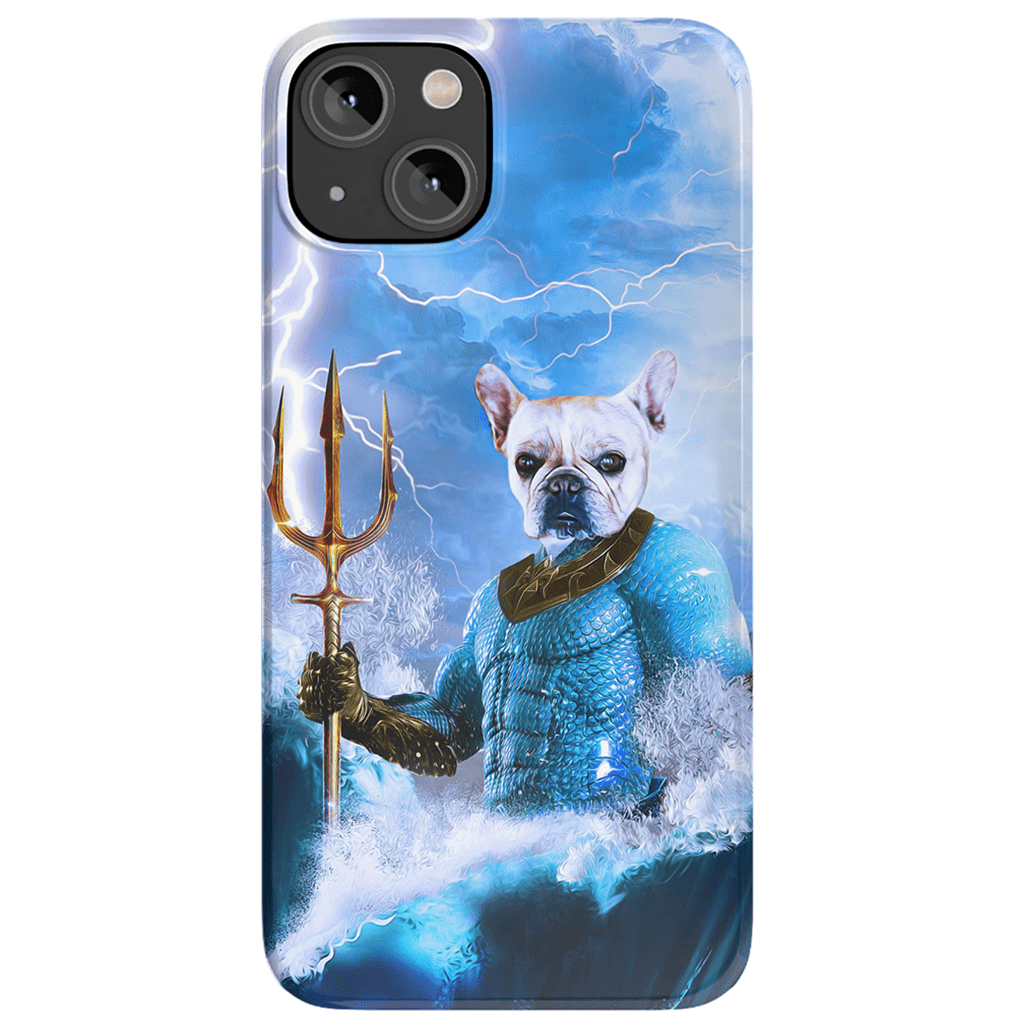 Funda para móvil personalizada &#39;Pawseidon&#39;