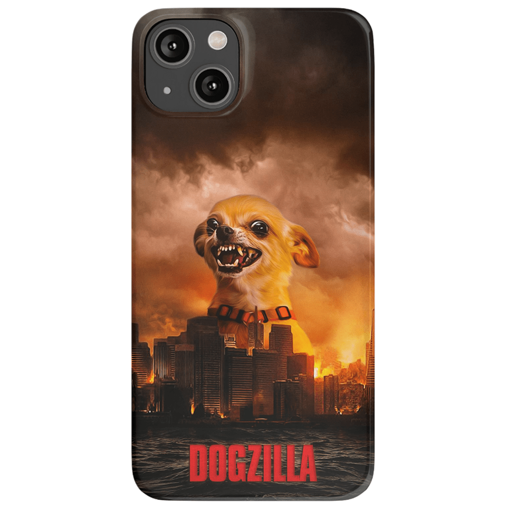 Funda para móvil personalizada &#39;Dogzilla&#39;