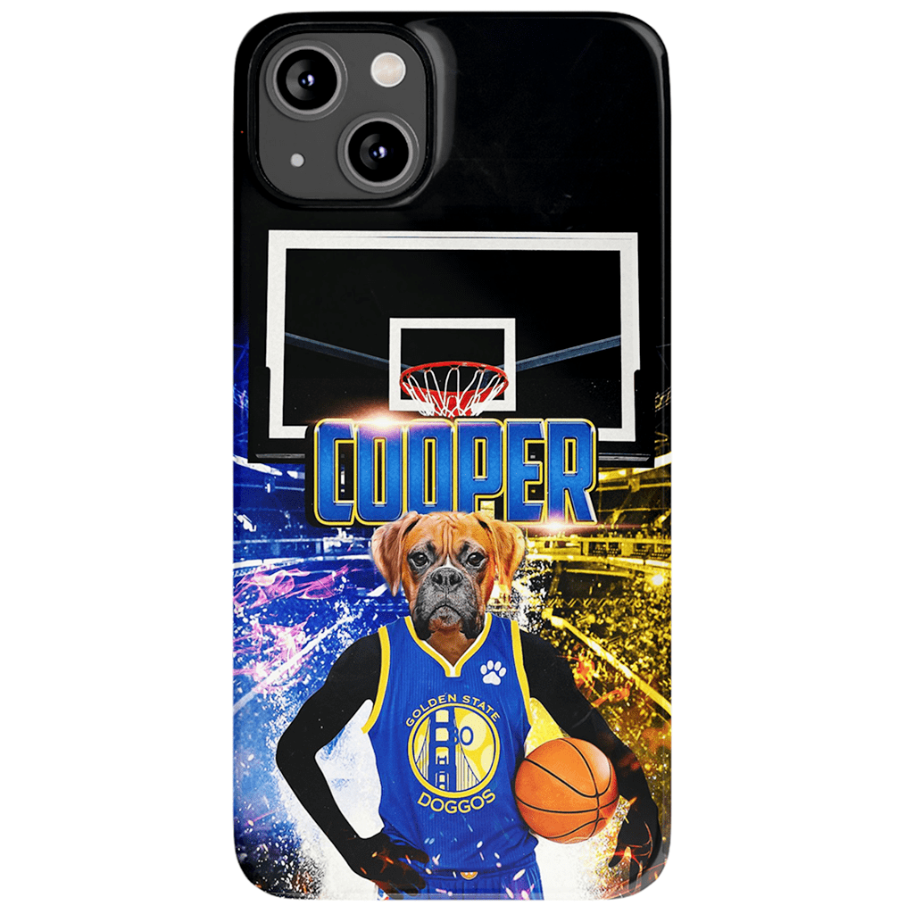 Funda para teléfono personalizada &#39;Golden State Doggos&#39;