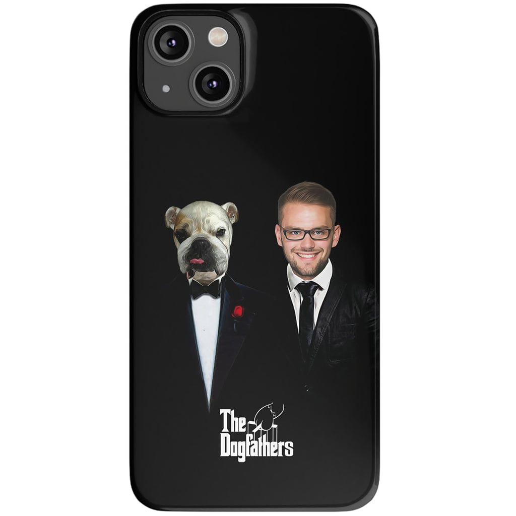 Funda personalizada para teléfono humano o mascota &#39;The Dogfathers&#39;