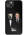 Funda personalizada para teléfono humano o mascota 'The Dogfathers'