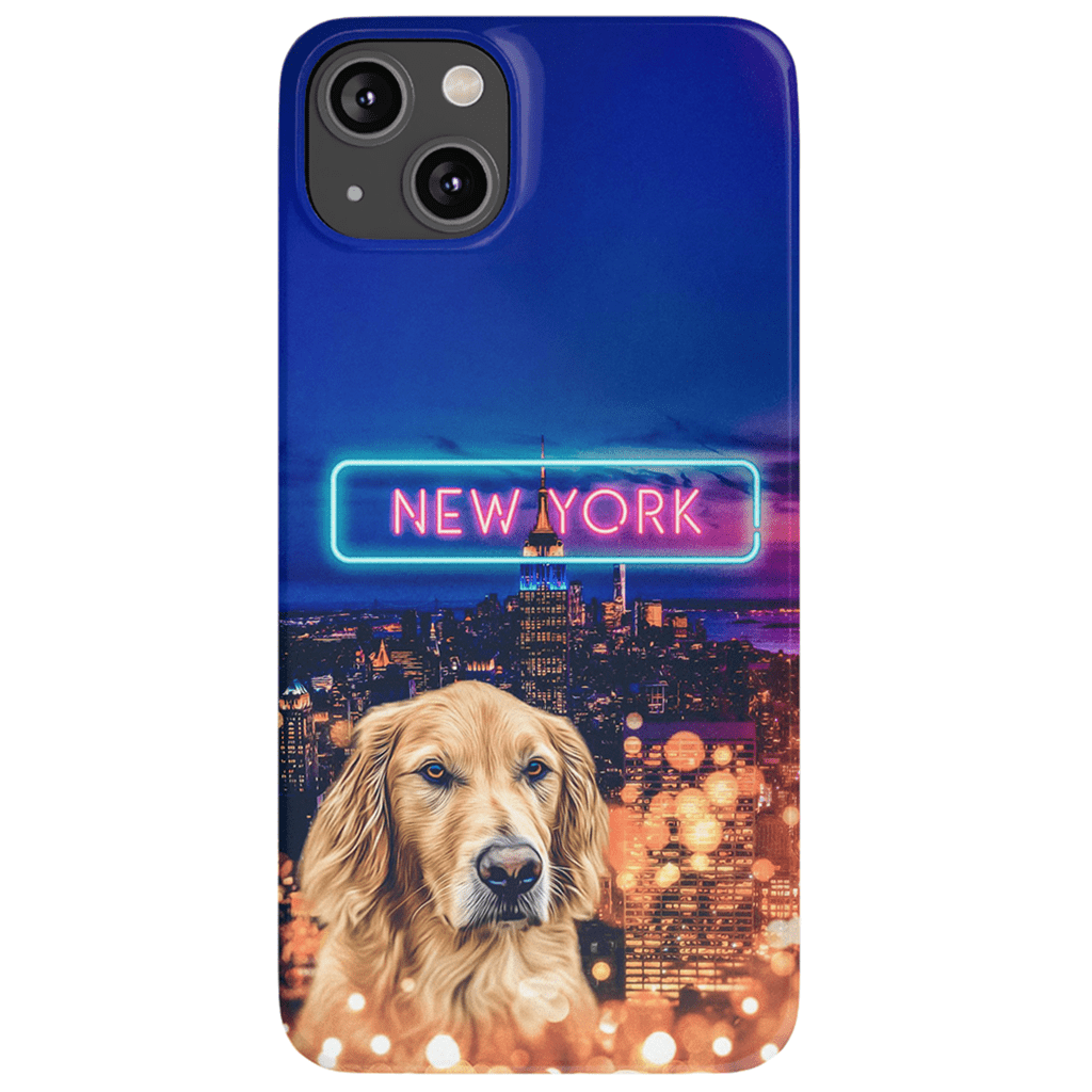 Funda para móvil personalizada &#39;Doggos de Nueva York&#39;